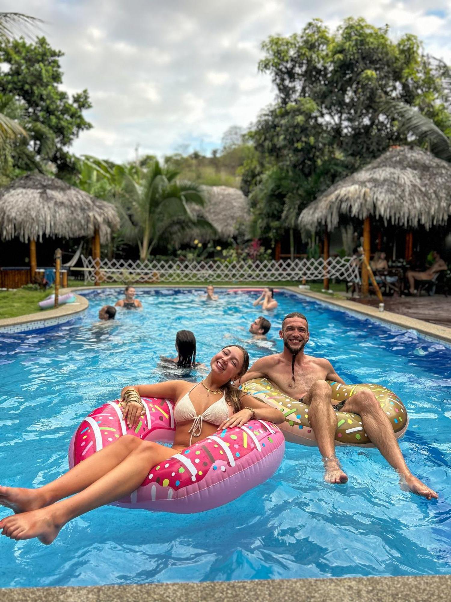 Montanita Cabanas Buitenkant foto
